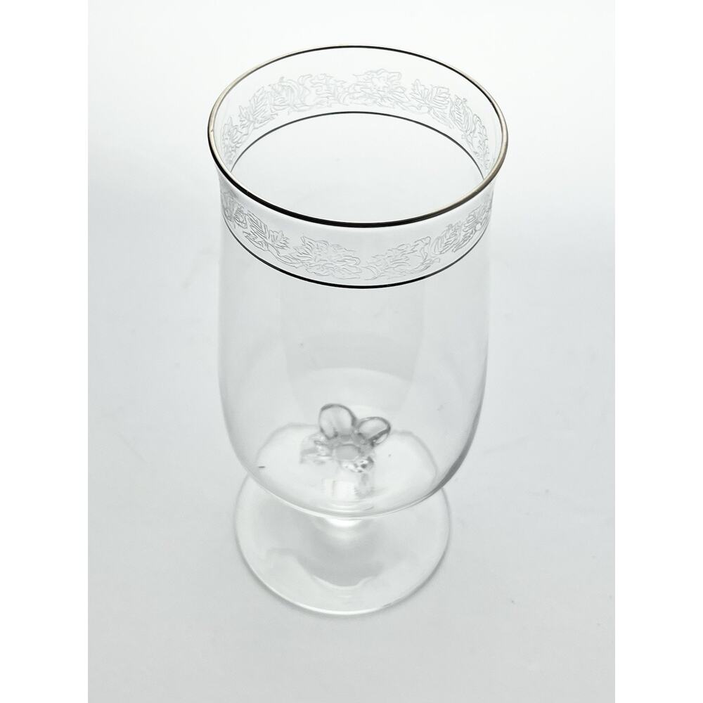Lenox “Moonspun” Set of 5 Iced Tea Glasses 6 3/8” 15oz Signed - Picture 4 of 5